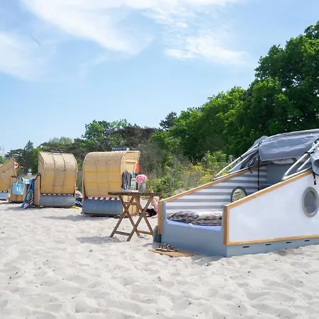 Schlafstrandkorb Nr. 4