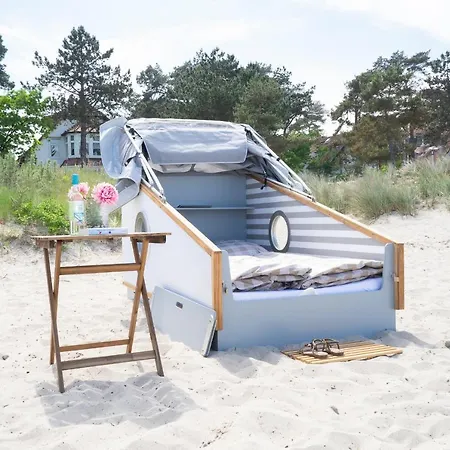 럭셔리텐트 Schlafstrandkorb Nr. 4