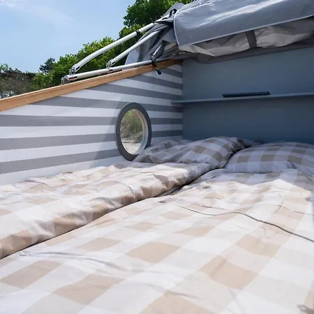 Schlafstrandkorb Nr. 4 Luksustelt Timmendorfer Strand