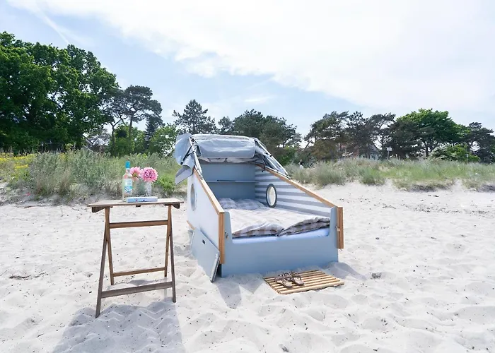 Luxe tent Schlafstrandkorb Nr. 4 *