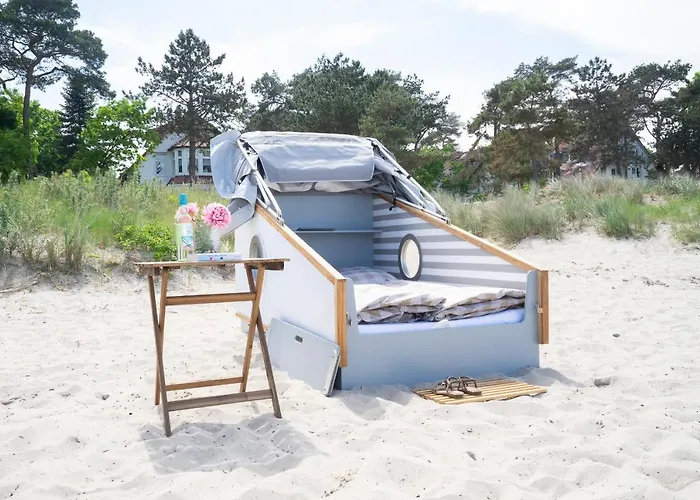 Luxe tent Schlafstrandkorb Nr. 4