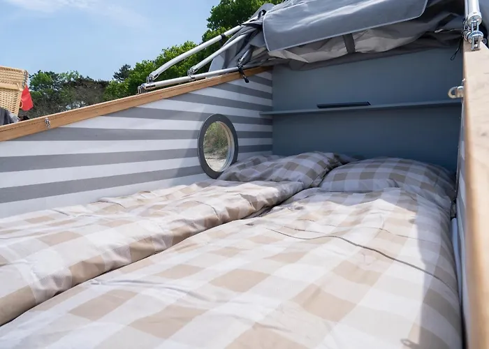 Schlafstrandkorb Nr. 4 Luxe tent Timmendorfer Strand