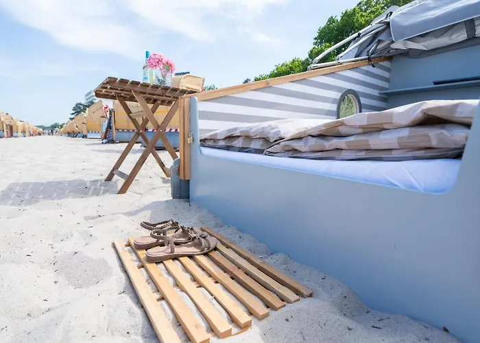 Luxe tent Schlafstrandkorb Nr. 4 *