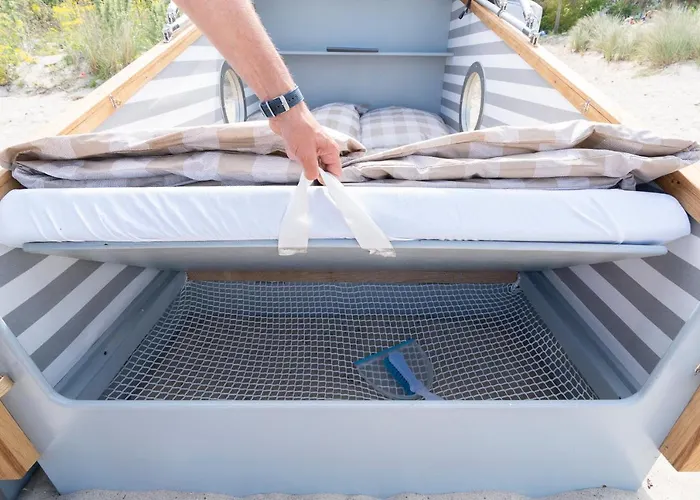 Schlafstrandkorb Nr. 4 * 티멘도르프스트랜드